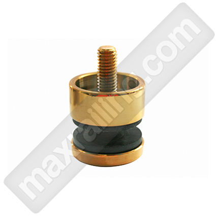 Styklodyrjach gold zlaten ogledalen Ф30mm. Златен огледален стъклодържач Ф30мм.